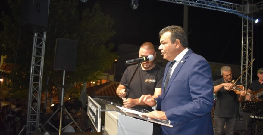 Νέα έργα εξήγγειλε από το πανηγύρι της Χασιάς ο Δήμαρχος Φυλής Χρήστος Παππούς