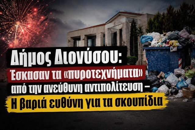 Έγγραφο απόφασης της Αποκεντρωμένης Διοίκησης Αττικής που ακυρώνει απόφαση του Δημοτικού Συμβουλίου Διονύσου.