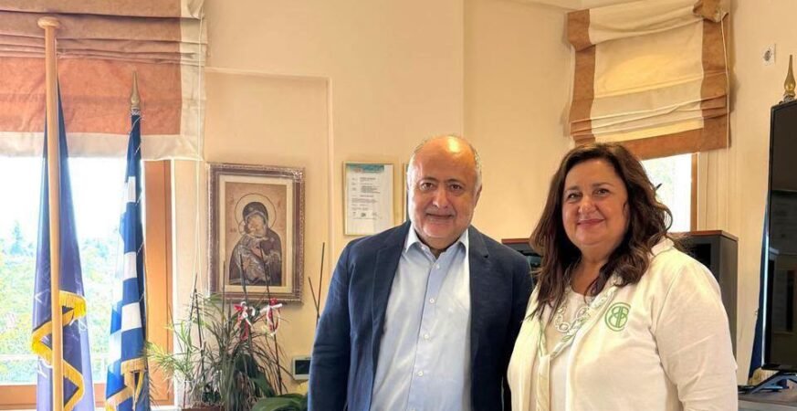 Συνάντηση εργασίας με τον Ευρωβουλευτή Δημήτρη Τσιόδρα στο Δημαρχείο Διονύσου