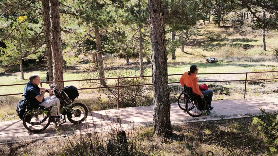 Πάρνηθα το πρώτο δασικό μονοπάτι προσβασιμότητας στην Ελλάδα,